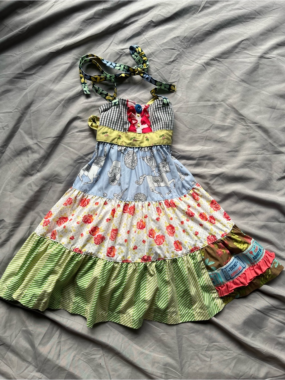 Matilda Jane Raffle Ticket Ellie Tiered Girls Dress
